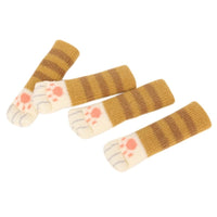 Load image into Gallery viewer, Cat Sock Floor Protectors (Set of 4)
