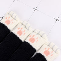Load image into Gallery viewer, Cat Sock Floor Protectors (Set of 4)
