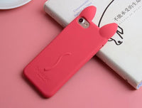 Load image into Gallery viewer, Kitty Ears Silicone iPhone Case
