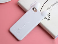 Load image into Gallery viewer, Kitty Ears Silicone iPhone Case
