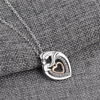 Load image into Gallery viewer, Mother and Child Pendant Necklace
