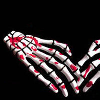 Load image into Gallery viewer, Colorful Skeleton Hand Hair Clips
