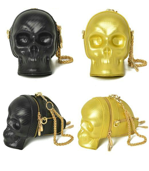 Skull Shoulder Handbag