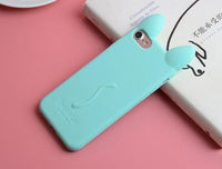 Load image into Gallery viewer, Kitty Ears Silicone iPhone Case
