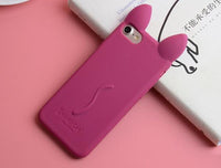 Load image into Gallery viewer, Kitty Ears Silicone iPhone Case
