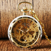 Load image into Gallery viewer, Open Face Steampunk Pocket Watch
