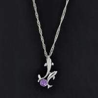 Load image into Gallery viewer, Dolphin Crystal Necklace

