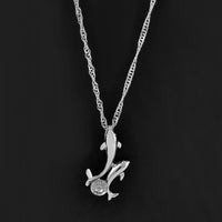 Load image into Gallery viewer, Dolphin Crystal Necklace
