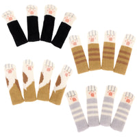 Load image into Gallery viewer, Cat Sock Floor Protectors (Set of 4)
