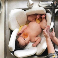 Load image into Gallery viewer, Baby&#39;s Sunflower Bath Mat
