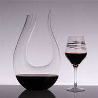 Load image into Gallery viewer, Crystal Glass Wine Decanter

