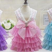 Load image into Gallery viewer, Dog Princess Bow-knot Dress
