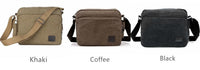 Load image into Gallery viewer, Canvas Messenger Bag
