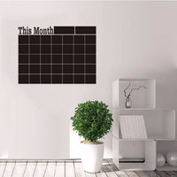 Load image into Gallery viewer, Chalkboard Wall Calendar Sticker
