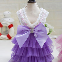 Load image into Gallery viewer, Dog Princess Bow-knot Dress
