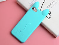 Load image into Gallery viewer, Kitty Ears Silicone iPhone Case
