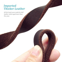 Load image into Gallery viewer, Braided Leather Dog Leash
