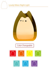 Load image into Gallery viewer, Cat Rechargeable Night Light
