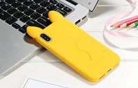 Load image into Gallery viewer, Kitty Ears Silicone iPhone Case
