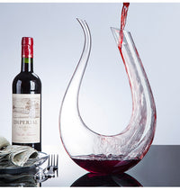 Load image into Gallery viewer, Crystal Glass Wine Decanter
