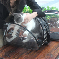 Load image into Gallery viewer, Transparent Pet Carrier
