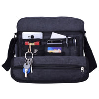 Load image into Gallery viewer, Canvas Messenger Bag
