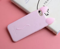 Load image into Gallery viewer, Kitty Ears Silicone iPhone Case
