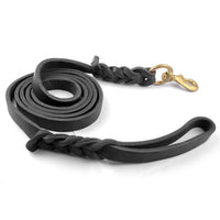 Load image into Gallery viewer, Braided Leather Dog Leash
