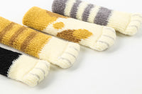 Load image into Gallery viewer, Cat Sock Floor Protectors (Set of 4)
