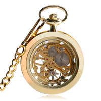 Load image into Gallery viewer, Open Face Steampunk Pocket Watch
