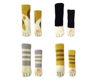 Load image into Gallery viewer, Cat Sock Floor Protectors (Set of 4)
