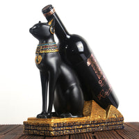 Load image into Gallery viewer, Egyptian Cat Wine Rack
