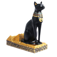 Load image into Gallery viewer, Egyptian Cat Wine Rack
