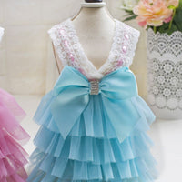 Load image into Gallery viewer, Dog Princess Bow-knot Dress
