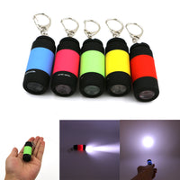 Load image into Gallery viewer, USB Ultra Bright Rechargeable LED Keychain Flashlight
