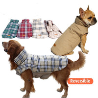 Load image into Gallery viewer, Dog&#39;s Reversible Winter Coat
