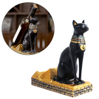 Load image into Gallery viewer, Egyptian Cat Wine Rack
