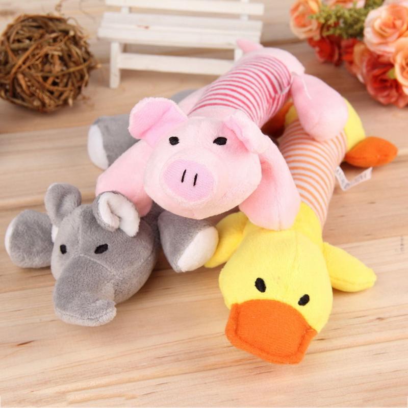 Dog Plush Squeak Toy