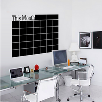 Load image into Gallery viewer, Chalkboard Wall Calendar Sticker
