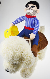 Load image into Gallery viewer, Dog&#39;s Cowboy Riding Costume
