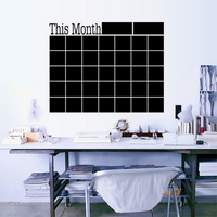 Load image into Gallery viewer, Chalkboard Wall Calendar Sticker
