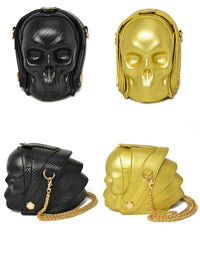 Load image into Gallery viewer, Skull Shoulder Handbag
