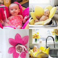 Load image into Gallery viewer, Baby&#39;s Sunflower Bath Mat
