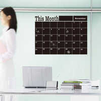 Load image into Gallery viewer, Chalkboard Wall Calendar Sticker
