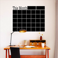 Load image into Gallery viewer, Chalkboard Wall Calendar Sticker
