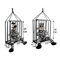 Load image into Gallery viewer, Skeleton Prisoner In A Cage
