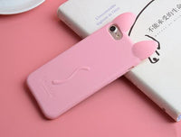 Load image into Gallery viewer, Kitty Ears Silicone iPhone Case
