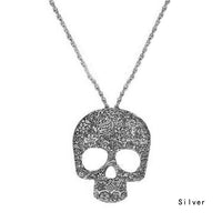 Load image into Gallery viewer, Hollow Skull Necklace

