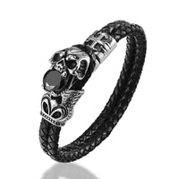 Load image into Gallery viewer, Men&#39;s Gothic Skull Bracelet
