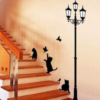 Load image into Gallery viewer, Cat and Bird Wall Sticker

